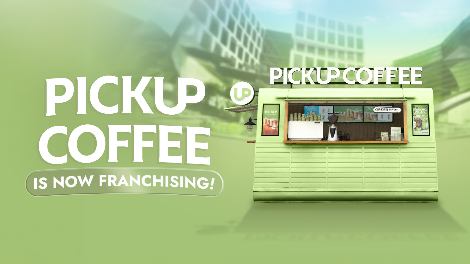 Pickup Coffee is now franchising
